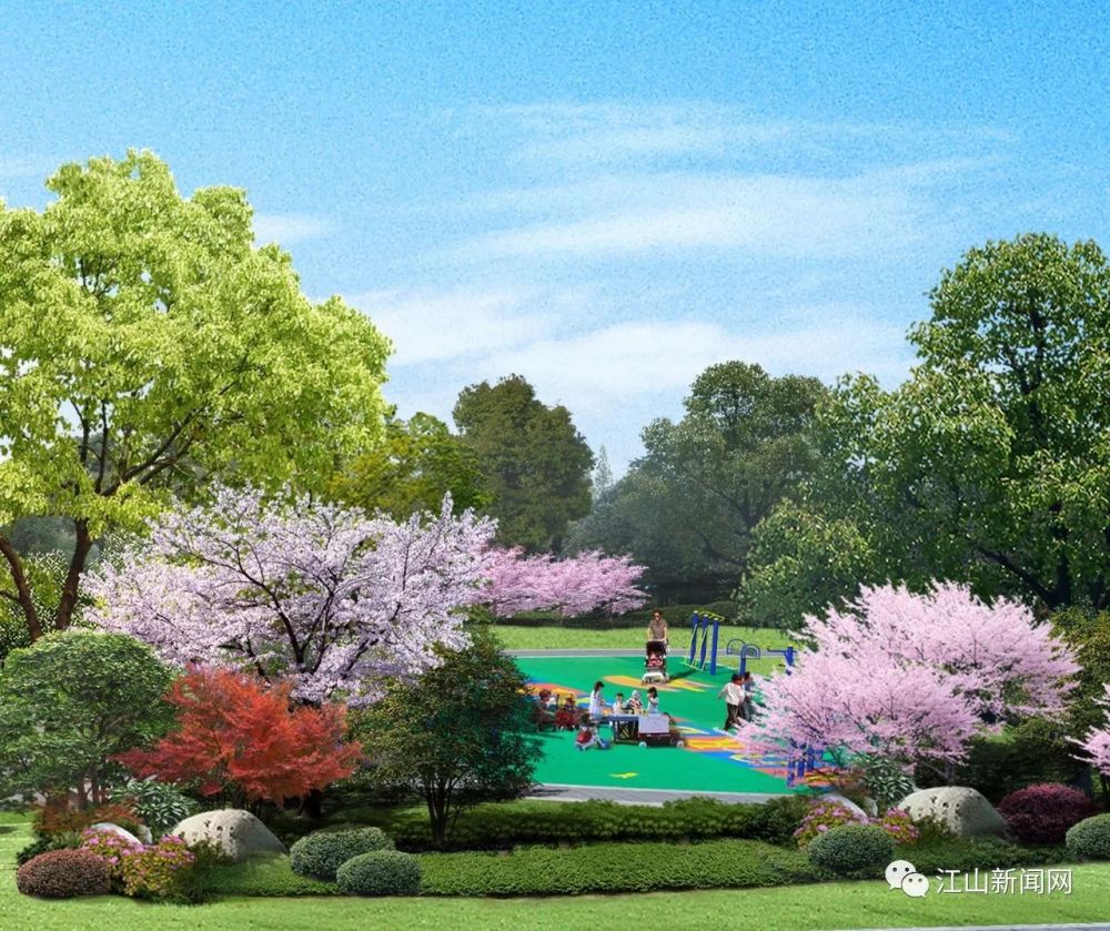 浪漫樱花、亲子游玩…江山又一个高颜值新公园