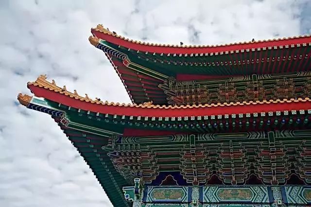 当斗拱建筑披上中国色彩,视觉效果更是惊艳到爆!