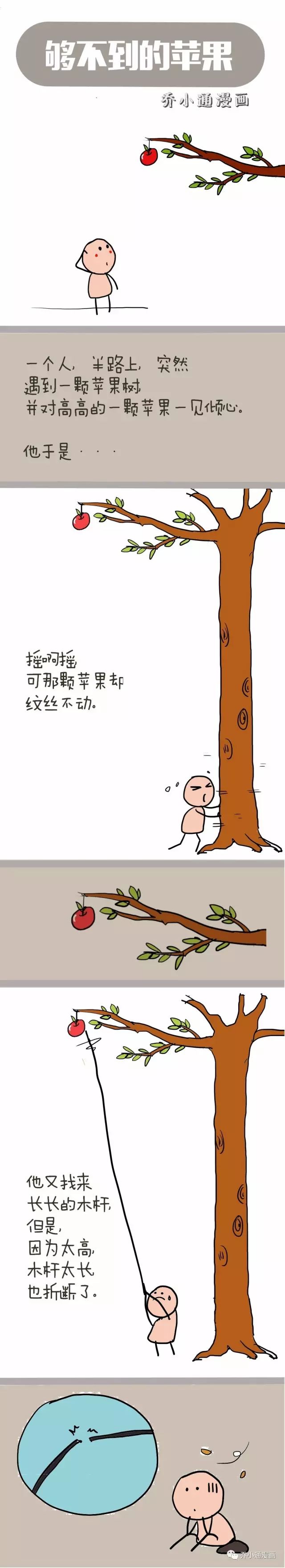 一则揭示职场升迁的寓言……够不到的苹果