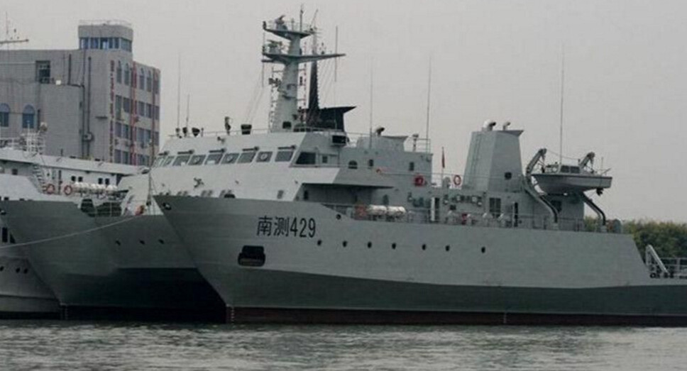 记得曾霸行南海的美军无暇号吗?中国也有了