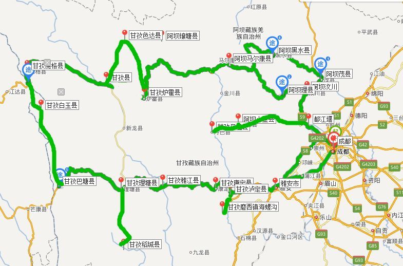 川西大环线,你要的行程规划都在这里,绝对值得收藏!