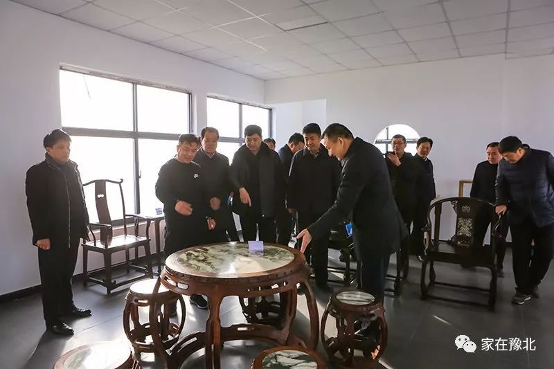 四大班子领导进滑县家具企业,只因为