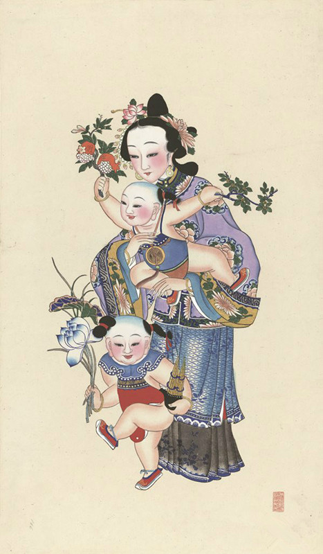 中国古典年画之民间年画选集