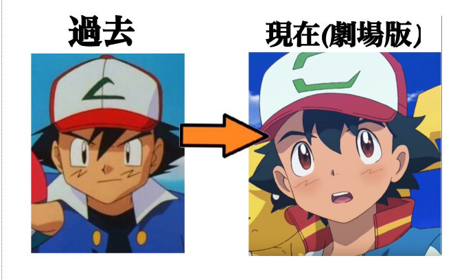 想看小智本子！整容成功的动漫四大天王