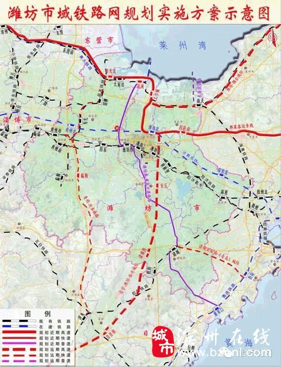 京沪二线大赢家:滨州,潍坊,临沂,滨州将成为鲁北地区铁路交通枢纽