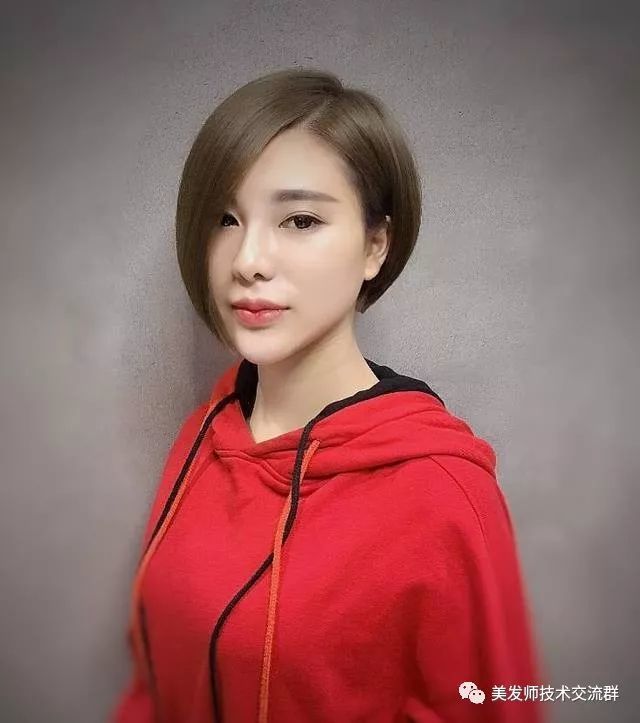 2018流行"不等式"短发,职业女性的最爱哦!