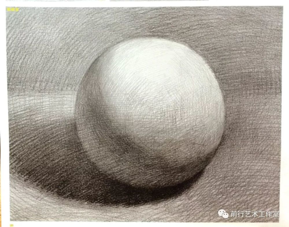 素描静物—苹果的画法