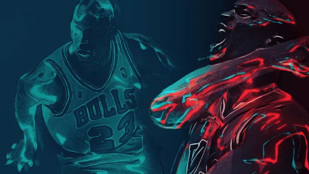 nba后人追赶的魅影——老流氓 乔丹 高清电脑壁纸