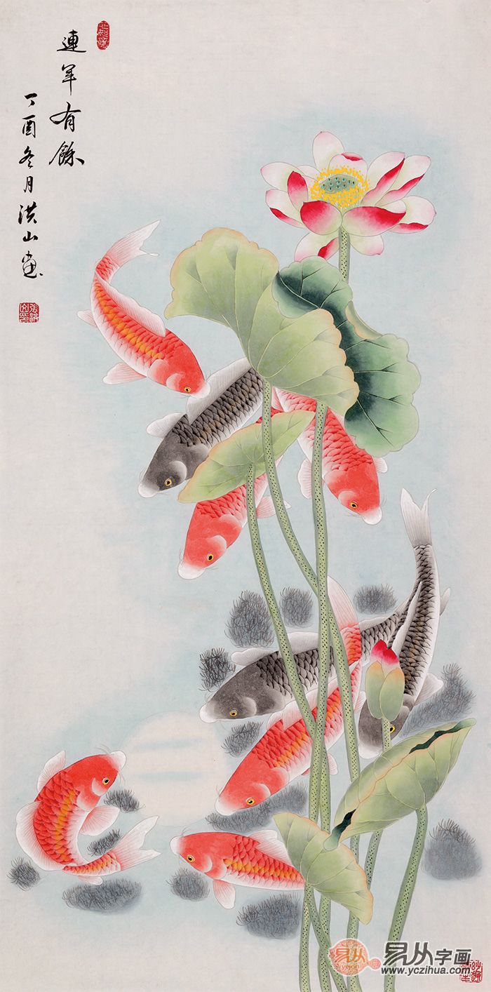 进门玄关一般挂什么画,为何传统吉祥画如此受宠?