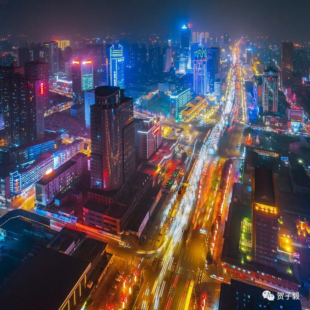 可能来看太原夜景了!