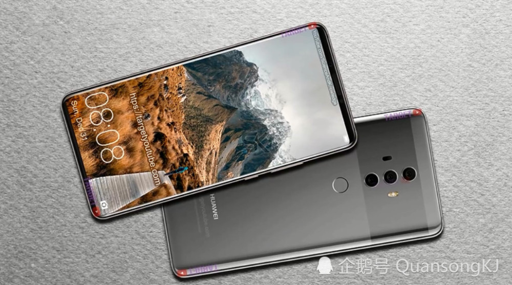 华为Mate 11全面屏真机再次曝光,新机将搭载后