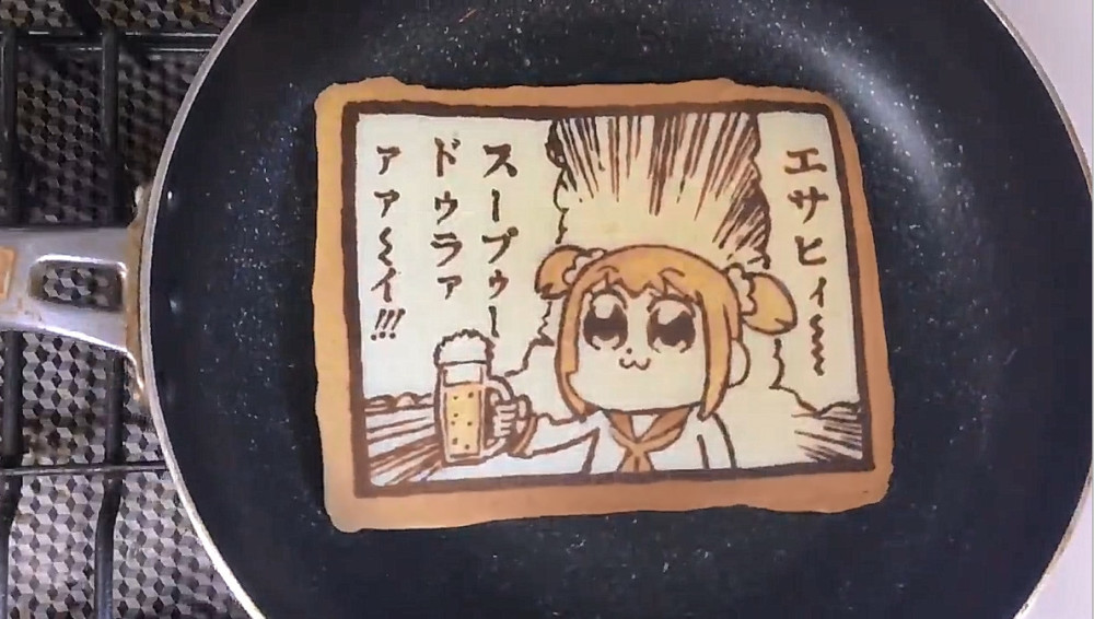 吃货福利！日本推主制作《pop子和pipi美》松饼