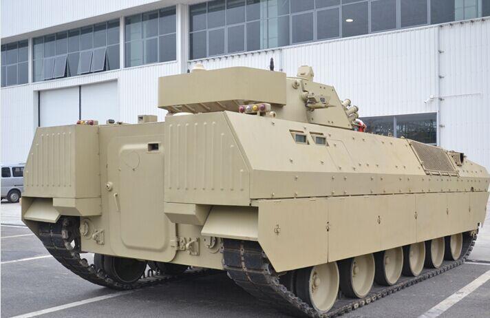 vn-12履带式步兵战车相比许多国产战车外形简洁不少 (来自:腾讯军事)