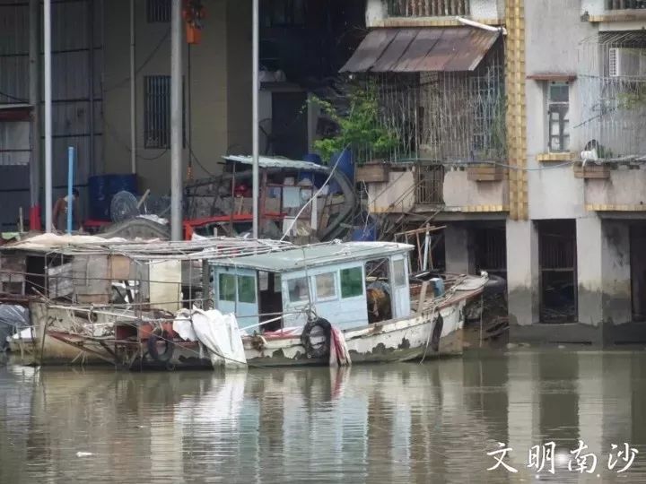 南沙水牛头渡口,曾是来往万顷沙与南沙旧镇唯一的通道