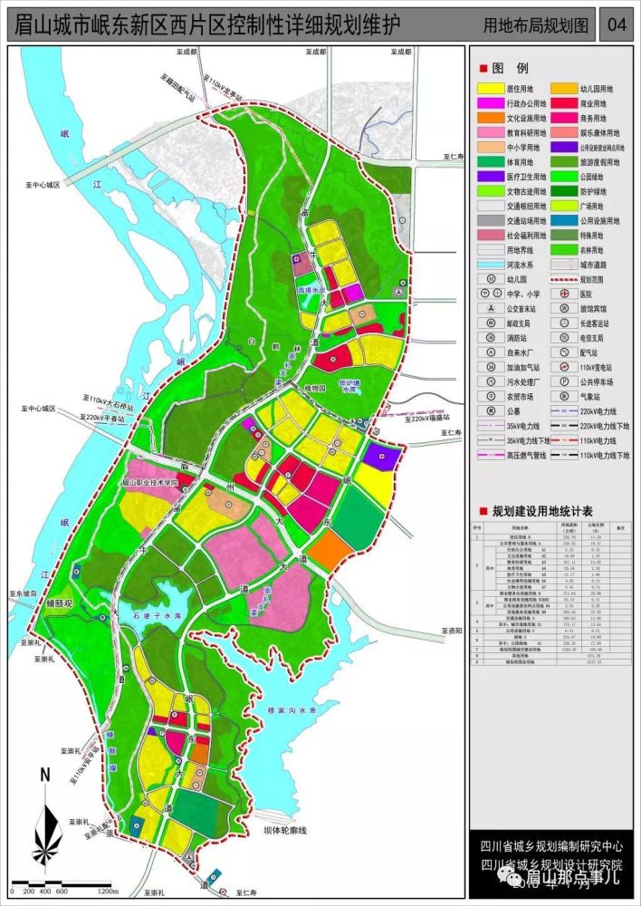 眉山城区规划大变动,12区域未来怎么变,请看!
