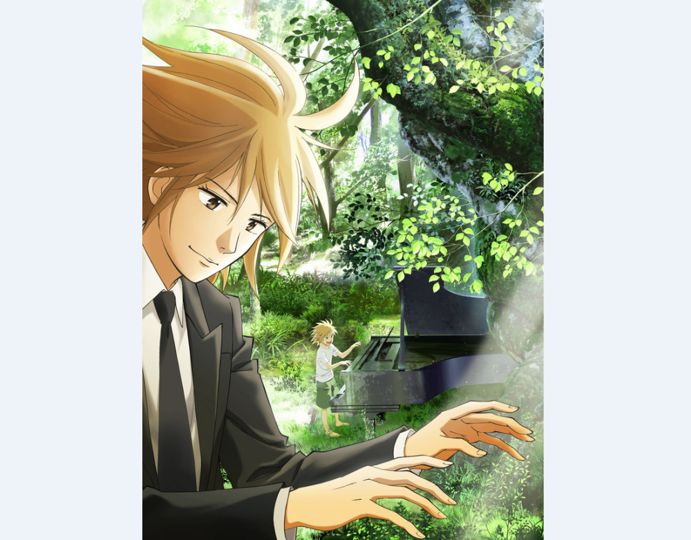 《钢琴之森》4月开播 主视觉图及声优公布