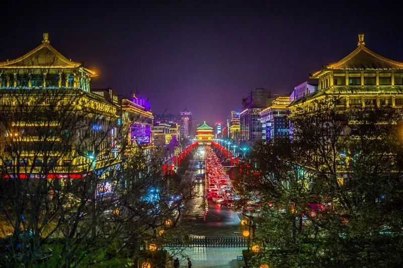 除了曲江最近被赞疯的夜景 西安这十大最美夜景总有你