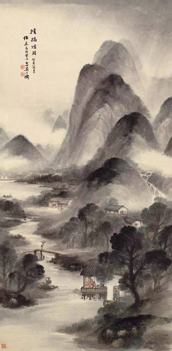 顾若波,胡公寿,钱慧安,倪墨耕,吴秋农,金心兰,陆恢等名家并称近代国画