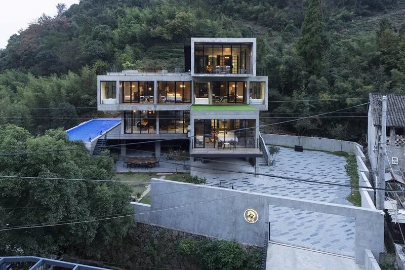 莫干山又新开了一家"流水别墅"