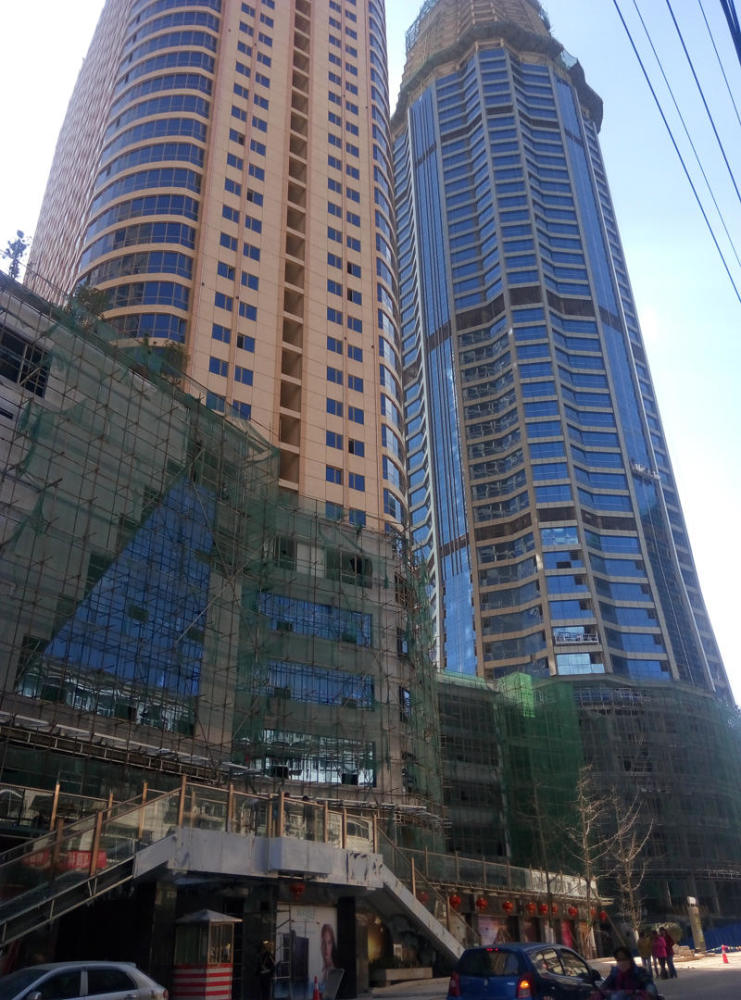 云南曲靖第一高楼218米的金都国际,曲靖新地标命名"曲靖塔"