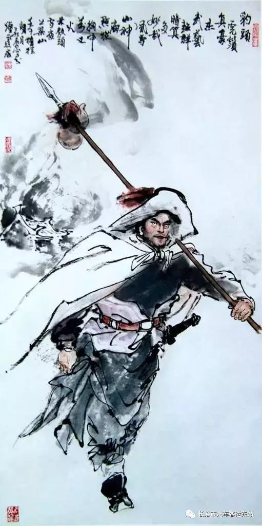 中国画:108将,《水浒传》英雄人物画,你最佩服谁?