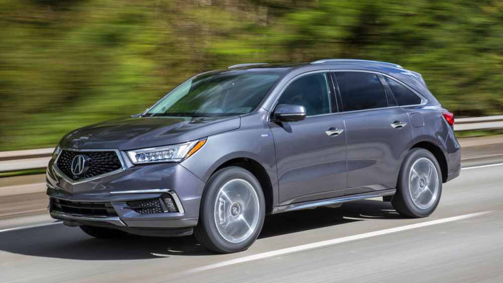 本田旗下的豪华品牌讴歌 suv mdx