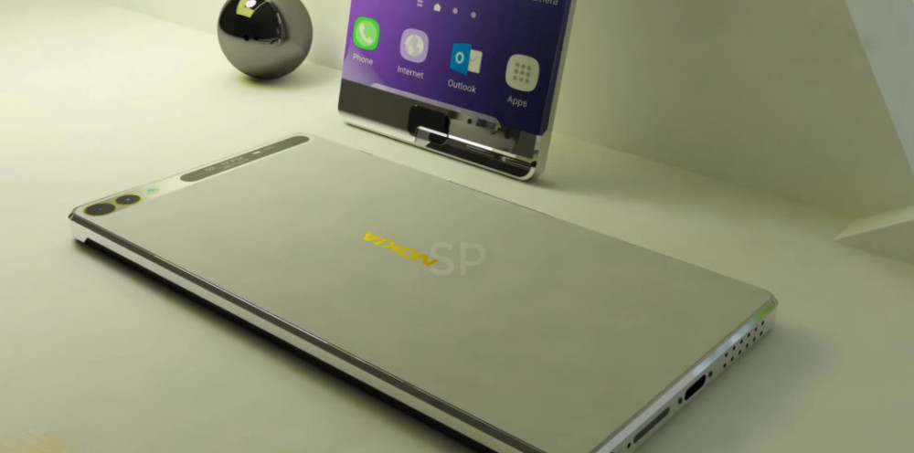 诺基亚回来了 全面屏诺基亚Edge概念机真漂亮