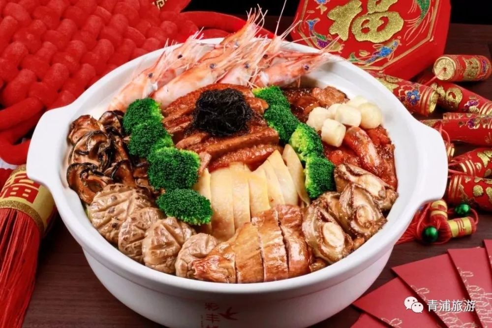 发财汤(大吉大利)等传统港式意头菜,让你在大快朵颐之时,为新年讨个好