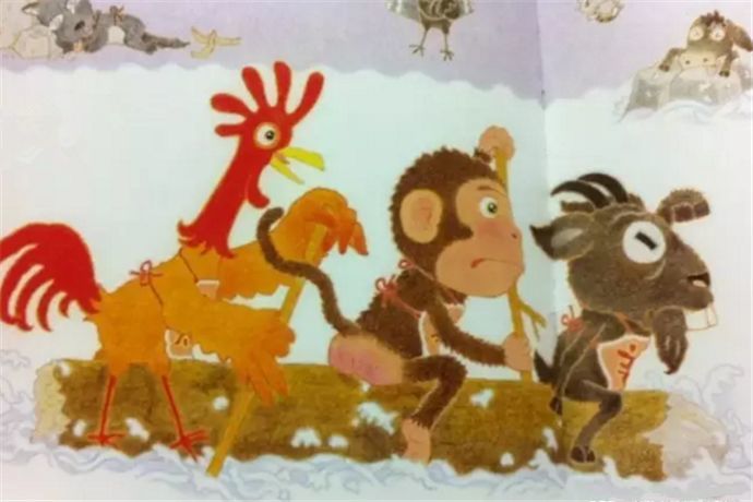 正月初六,绘本故事《十二生肖鼠第一》