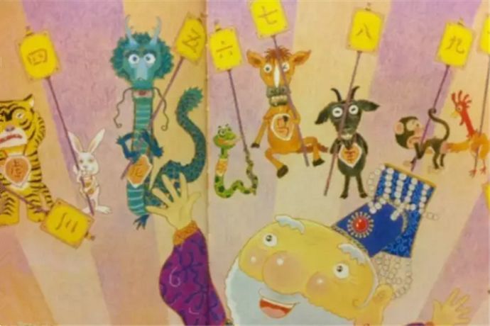 正月初六,绘本故事《十二生肖鼠第一》