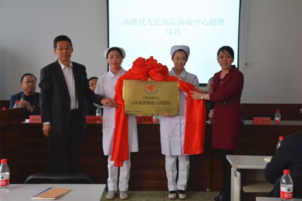 高唐县人民医院胸痛中心揭牌暨胸痛中心学术交