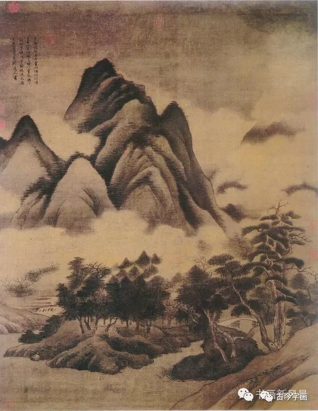 风雨归舟图,戴进,小舟,石涛,米芾,云起楼图,风雨归牧图,董其昌,苏显祖