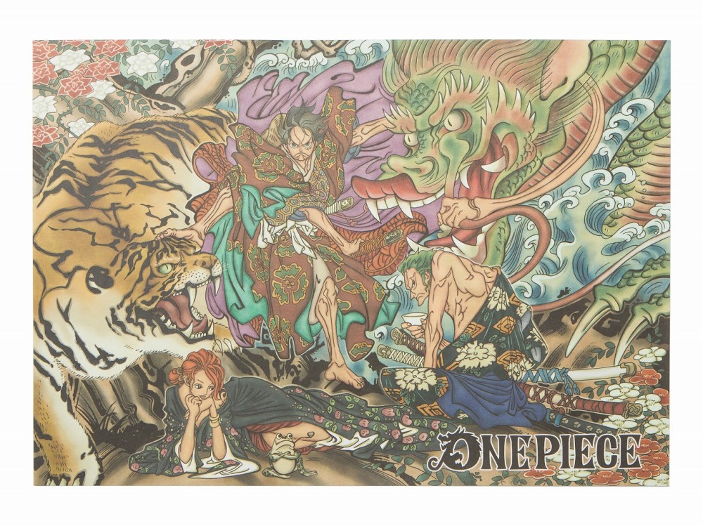 民间艺术的结合!《航海王》推出剪纸画