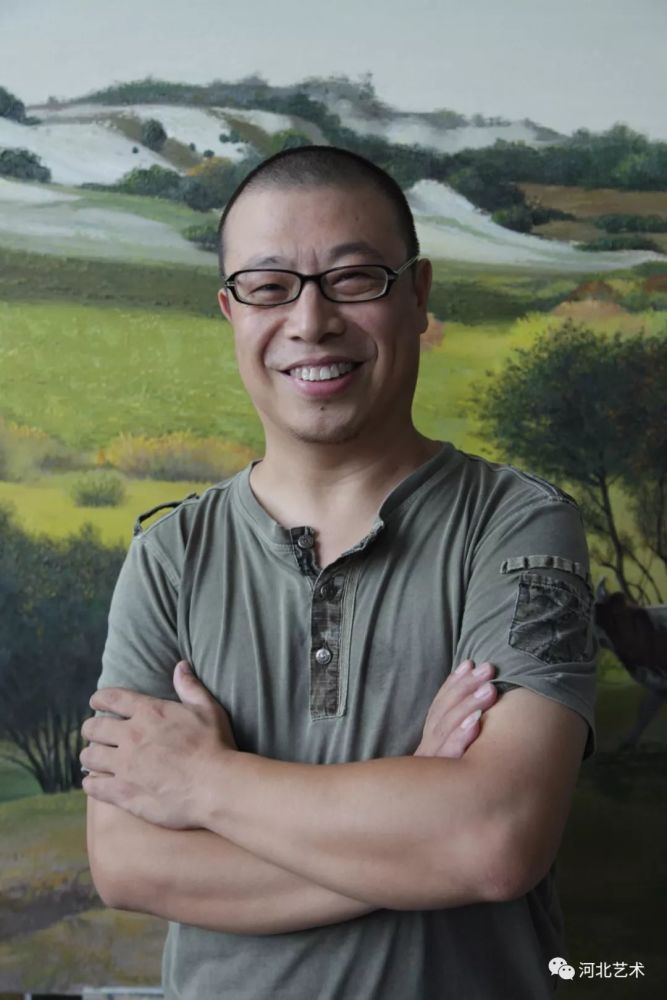 我院艺术设计系副教授,中青年画家——吴向东