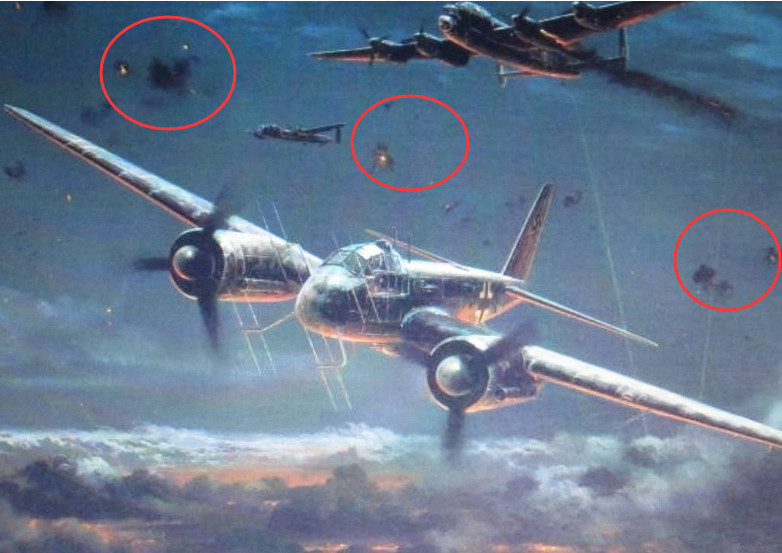 空战电影中的防空炮弹为什么没有击中飞机就爆