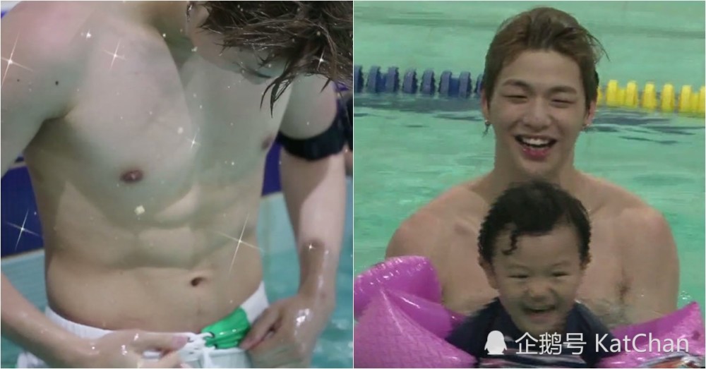 曾在节目中露出腹肌的wanna one姜丹尼尔被选为「最强hot body」