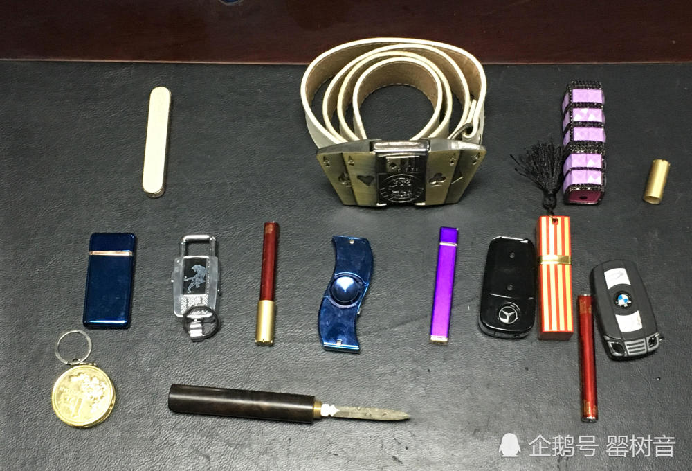 春运安检撕掉火种伪装 硬币、口红、陀螺以假