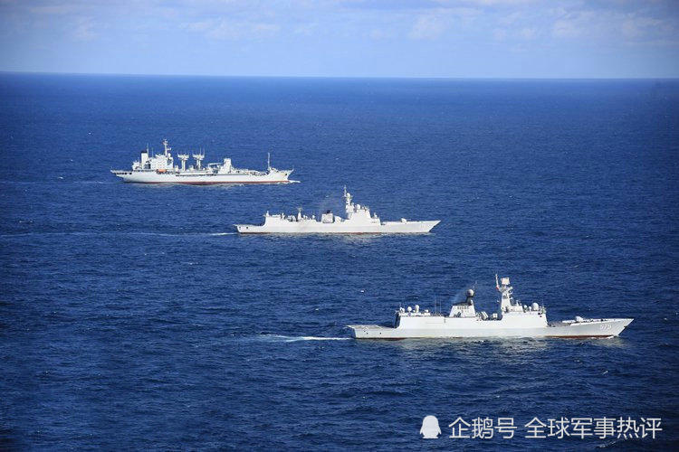 中国十多艘战舰现身印度洋 携三百枚导弹 战力