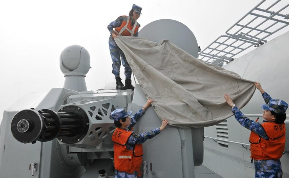 辽宁号航母上的近防炮到底是多少管?每分钟射