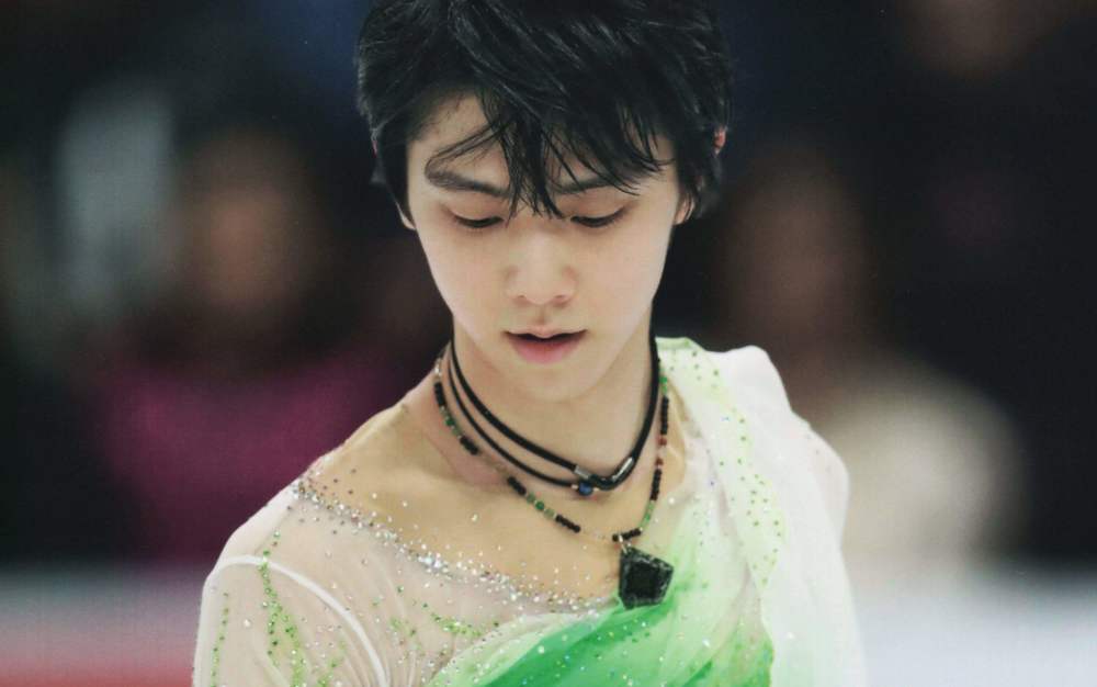 平昌冬奥会男单冠军美照——羽生结弦