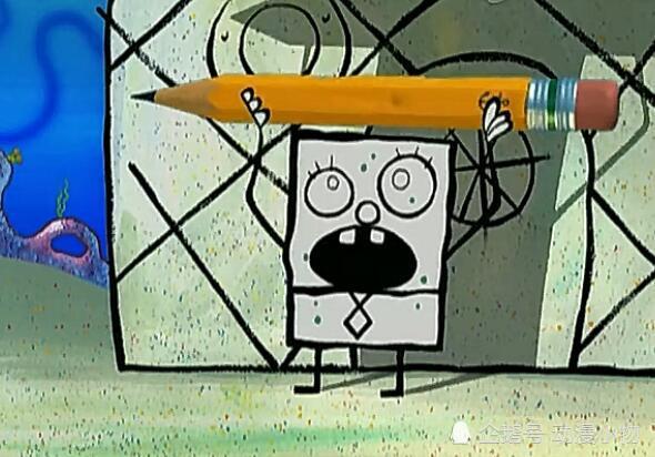 盘点《海绵宝宝》最诡异的一集,铅笔人可能是