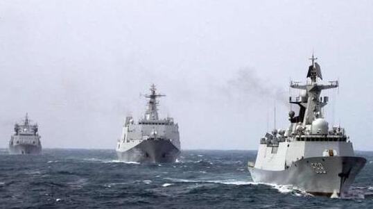 中国十多艘战舰现身印度洋 携三百枚导弹