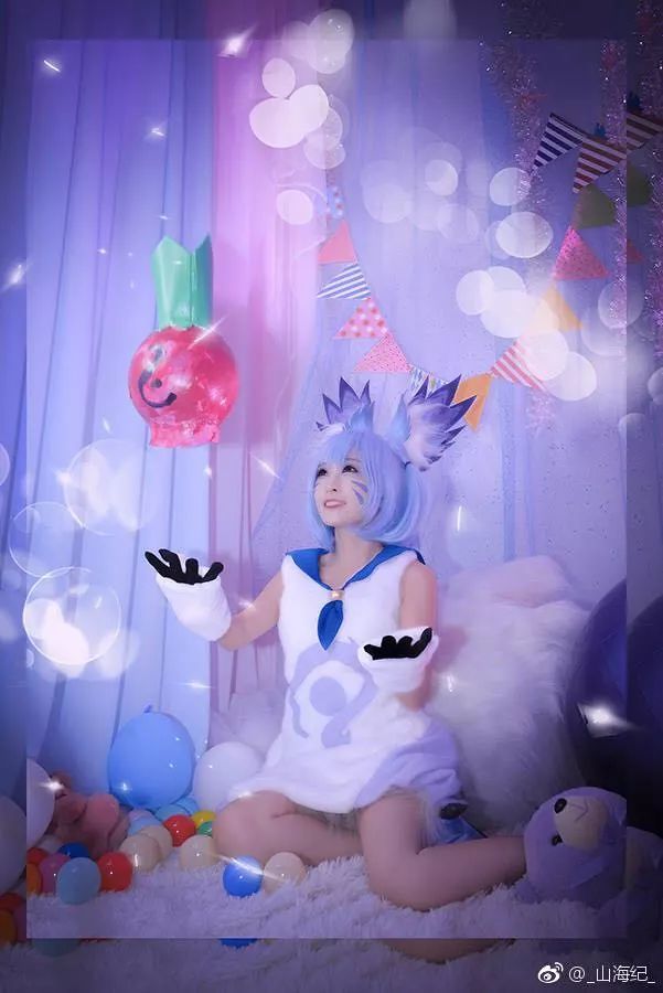 王者荣耀:梦奇cosplay,是猫还是瞄,完美诠释萌