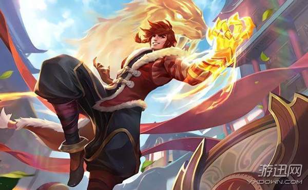 王者荣耀新英雄裴擒虎皮肤曝光:可以,这很嘻哈