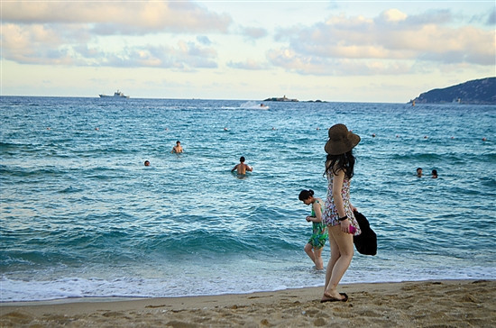 三亚亚龙湾海滨 资料图/羊城派记者黎存根 摄