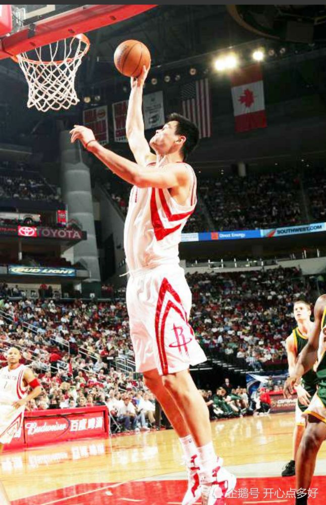 nba中国长城扣篮瞬间,隔扣加内特,对于姚明来说扣篮是