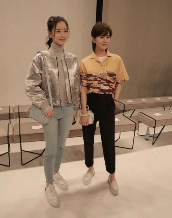 165的刘诗诗竟比162的章泽天矮半个头?难道生孩子还能