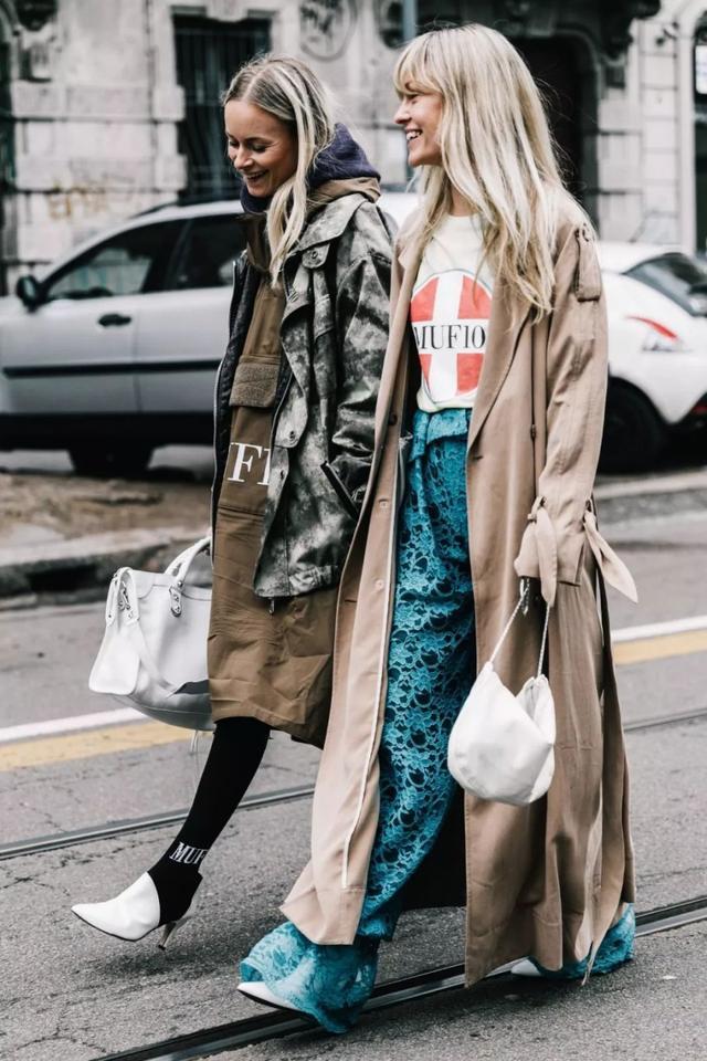 帅气风衣4种混搭方式，学会以后，稳坐春季女王宝座