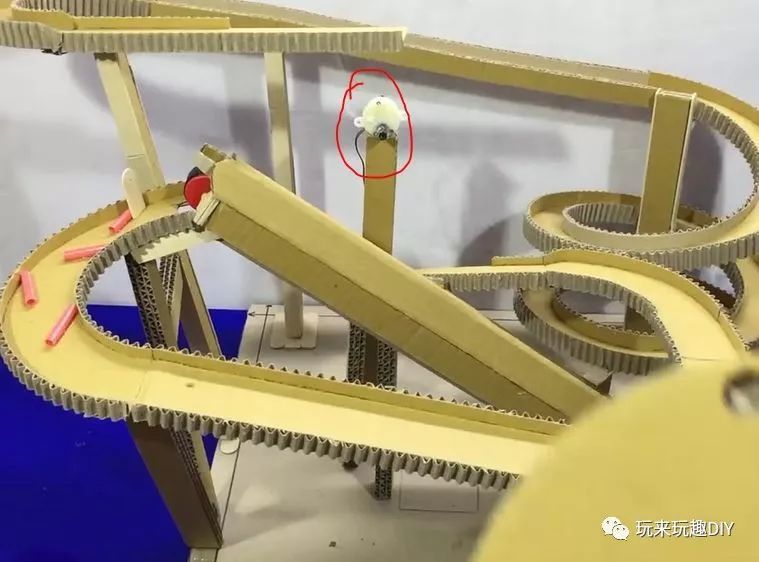 diy_玻璃弹珠超级玩具轨道