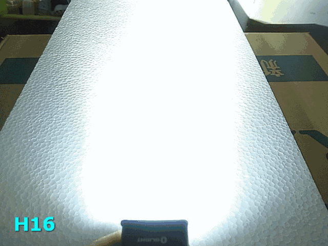 h16 轻量化手势感应usb充电头灯